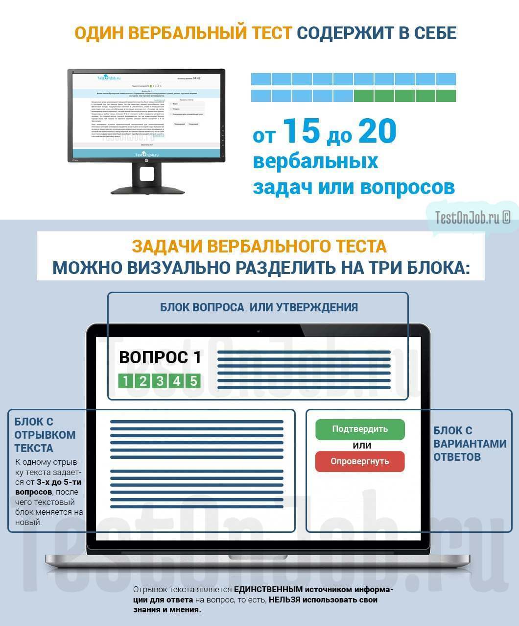 что такое вербальный тест