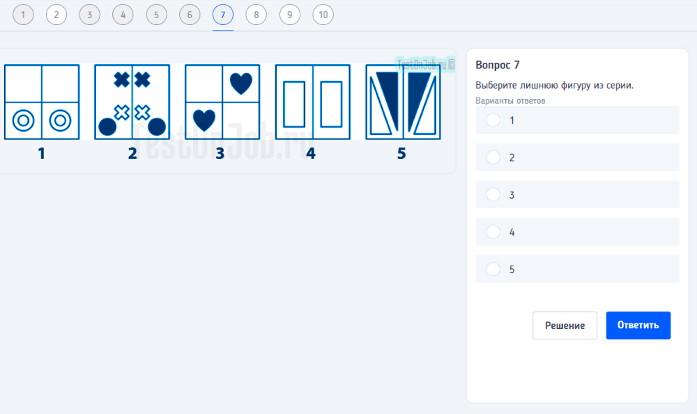 Пример вопроса теста CFIT пример культурно свободного теста интеллекта кеттелла