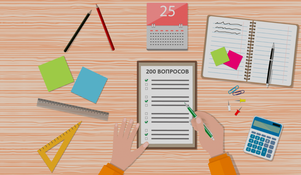 тест 200 вопросов при приеме на работу